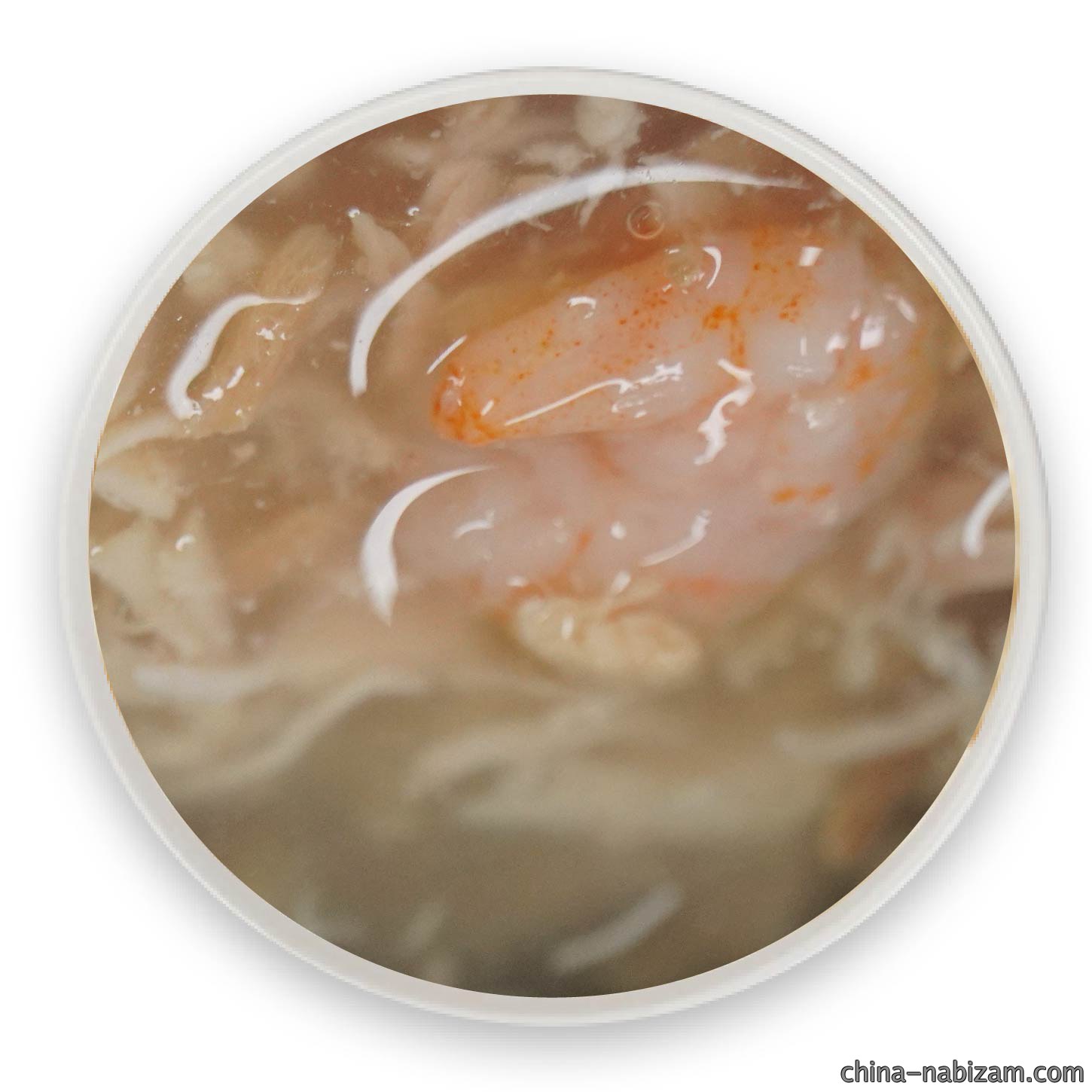 鸡丝虾仁汤罐